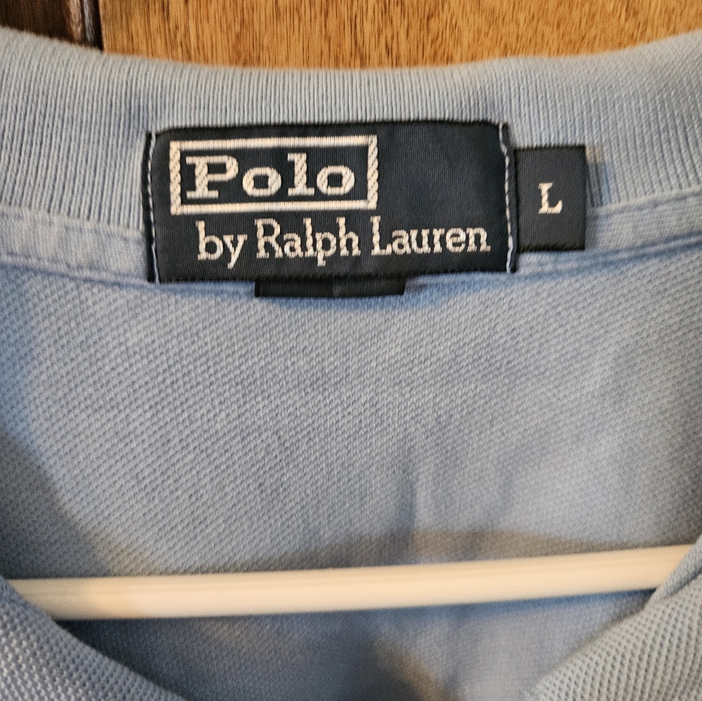 Light Blue Ralph Lauren Polo - Picture 2 of 2